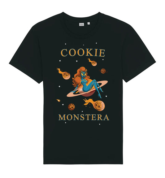 Cookie Monstera Queen of the Rings Short Sleeve Tshirt